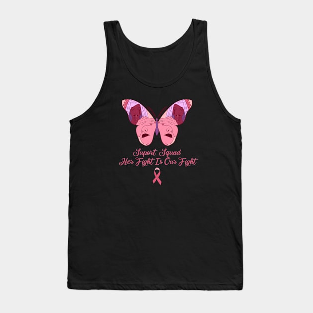 Suport Squad | Breast Cancer Awareness Tank Top by Oiyo